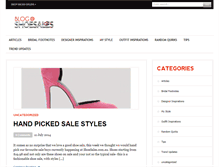 Tablet Screenshot of blog.shoesales.com.au